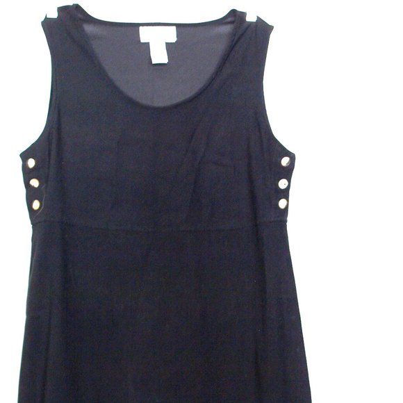 JA Studio Long Black Dress Size Medium - Picture 1 of 11
